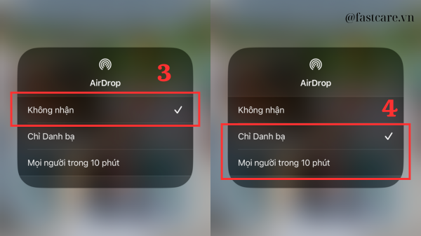 Cách sử dụng Airdrop trên iPhone B3