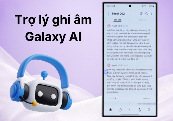 Trợ lý ghi âm (Transcript Assist) hữu hiệu