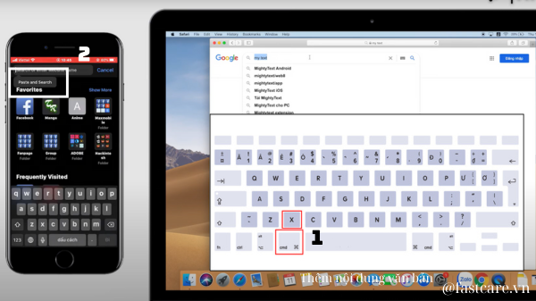 Cách sử dụng Universal Clipboard