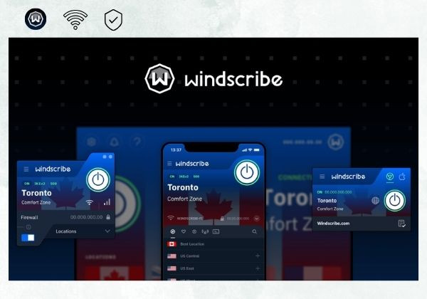 Windscribe Free VPN