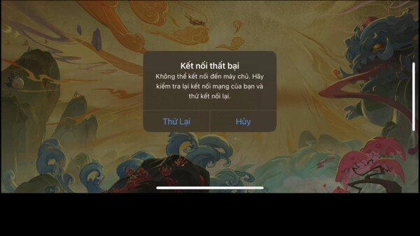 Xác nhận vào game vẫn đứng màn hình