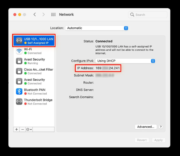 Xem địa chỉ IP trên Mac bằng System Preferences bước 3