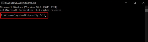 Xem địa chỉ IP trên Windows bằng lệnh Command Prompt bước 2-1