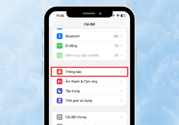 Cách bật âm thanh thông báo của Messenger trên iPhone bước 1