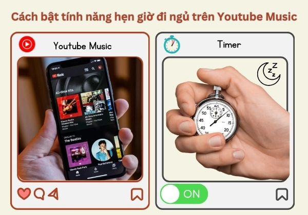 Cách bật tính năng hẹn giờ đi ngủ trên Youtube Music 