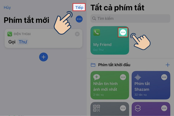 Cách cài đặt phím tắt gọi nhanh cho iPhone với liên hệ khẩn bước 5