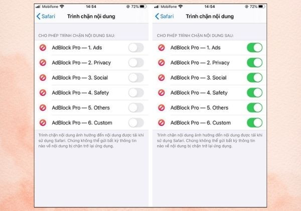 Cách chặn quảng cáo cho Safari bằng AdBlock Pro bước 3
