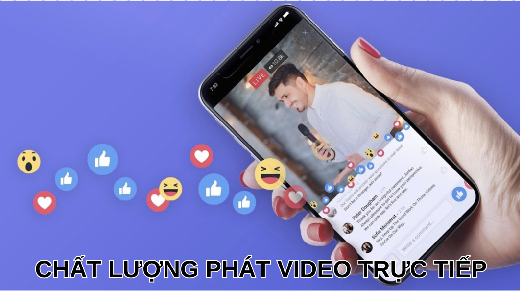 Cách chỉnh chất lượng video trực tiếp