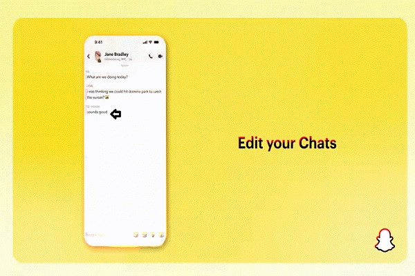 Cách chỉnh sửa tin nhắn trên Snapchat bước 1 Cách chỉnh sửa tin nhắn trên Snapchat bước 1