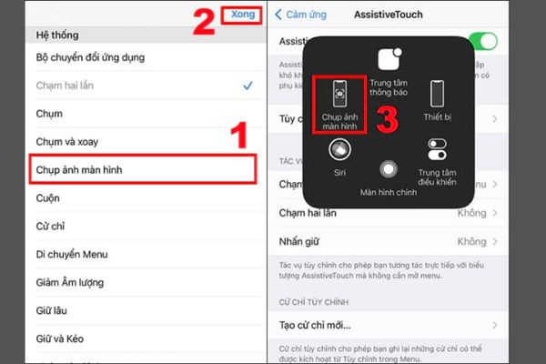 Cách chụp màn hình có Dynamic Island bằng phím Home ảo bước 4