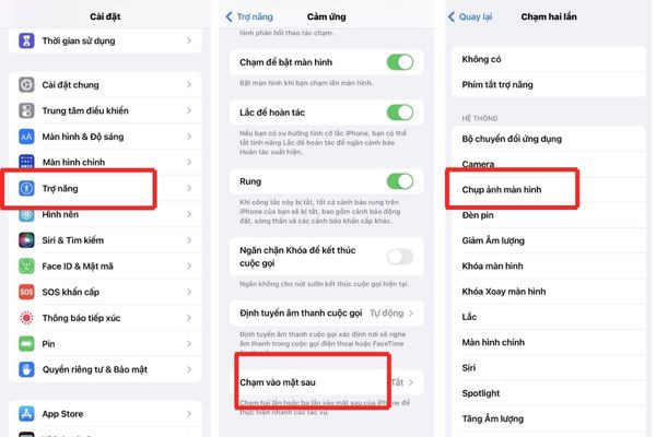  Cách chụp màn hình iPhone có Dynamic Island bằng Back Tap