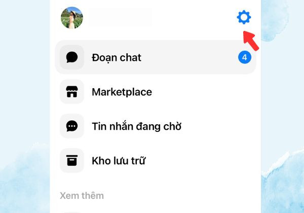 Cách đổi âm thanh cuộc gọi đến của Messenger trên iPhone bước 2