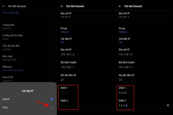 Cách đổi Google DNS Server an toàn hiệu quả trên Android bước 4