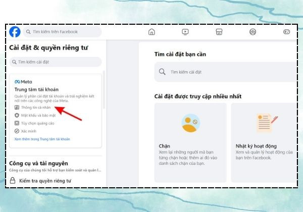 Cách đổi link Facebook cá nhân trên máy tính của bạn&nbsp;B2