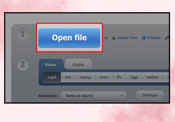 chuyển đổi định dạng video&nbsp;B1