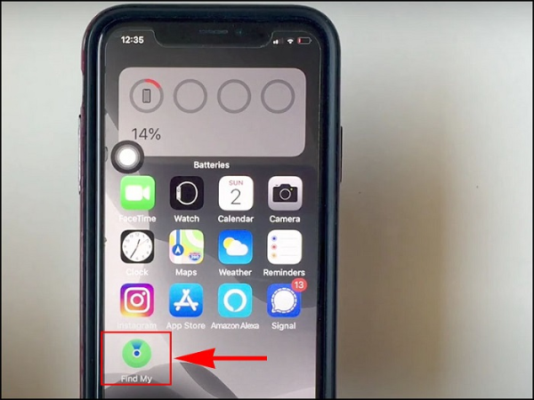 Cách kiểm tra pin Airtag bước 1