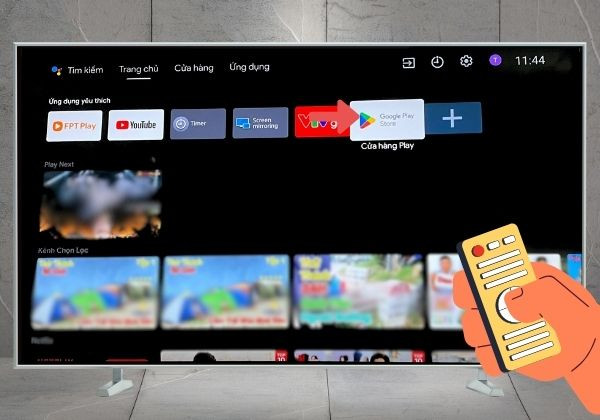 Cách tải iQIYI trên tivi cho người dùng B1