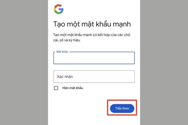 Cách tạo tài khoản Email trên điện thoại iPhone bước 3 Cách tạo tài khoản Email trên điện thoại iPhone bước 3