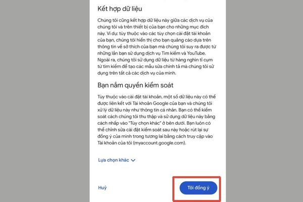 Cách tạo tài khoản Email trên điện thoại iPhone bước 5 Cách tạo tài khoản Email trên điện thoại iPhone bước 5