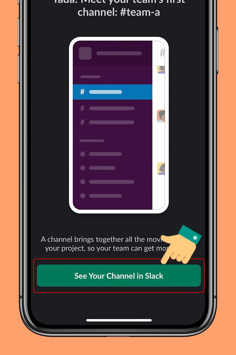 cách tạo tài khoản Slack tren dien thoai