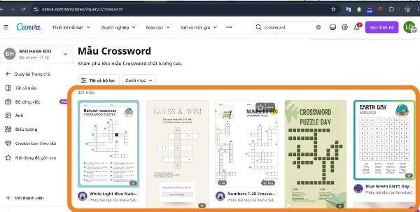 Cách tạo trò chơi ô chữ Crossword bước 3 Cách tạo trò chơi ô chữ Crossword bước 3