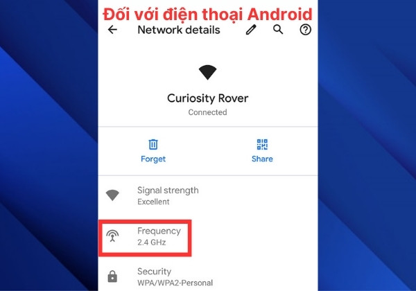 Cách xem Wifi bao nhiêu GHZ bằng điện thoại di động ảnh 2