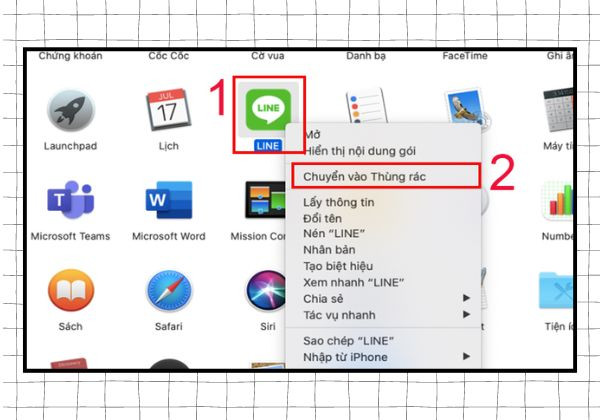 Cách xóa file ở macbook bằng ứng dụng Finder bước 2