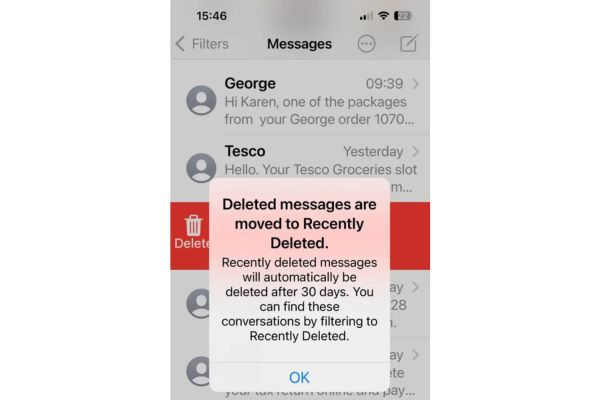 cách xóa message trên iOS 16 vĩnh viễn