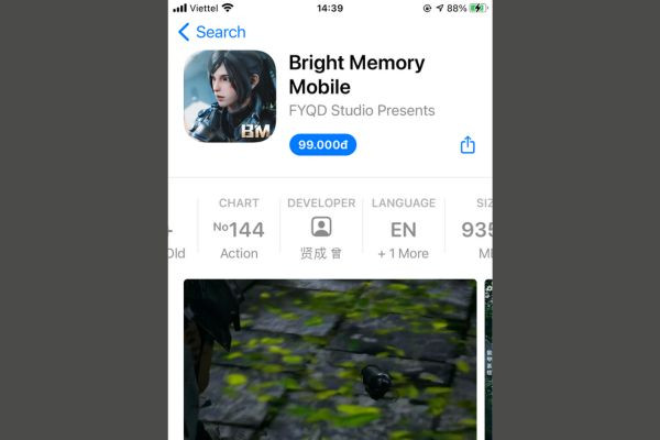 Cài đặt Bright Memory Mobile bước 2 Cài đặt Bright Memory Mobile bước 2