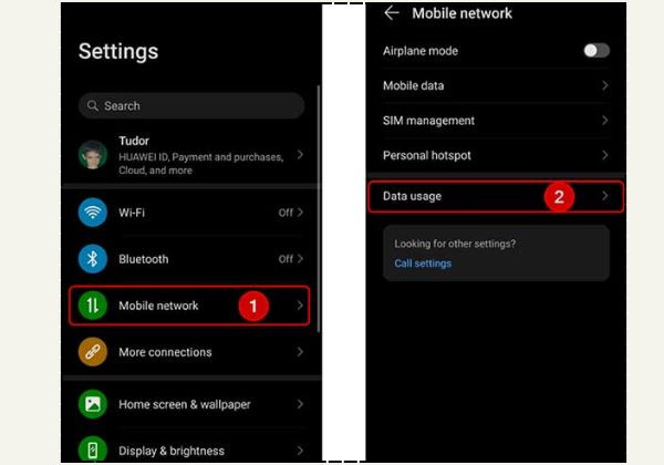  Chặn kết nối mạng của ứng dụng Android bằng các tính năng có sẵn bước 1
