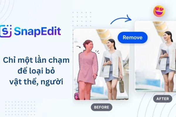 Chỉ một lần chạm để loại bỏ vật thể người Chỉ một lần chạm để loại bỏ vật thể người
