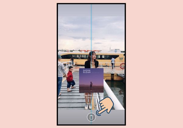 Chia sẻ nhạc Story IG trên ảnh video có sẵn bước 8