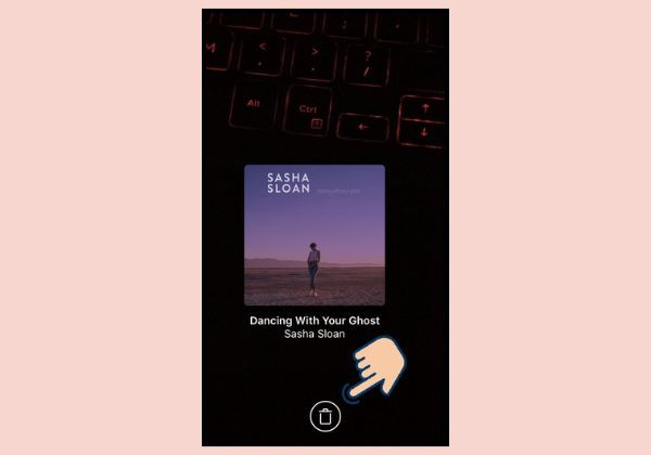 Chia sẻ nhạc Story IG trên ảnh video mới tạo bước 7