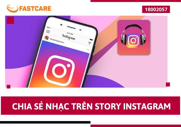 Chia sẻ nhạc trên Story Instagram