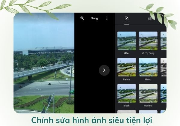 Chỉnh sửa hình ảnh siêu tiện lợi