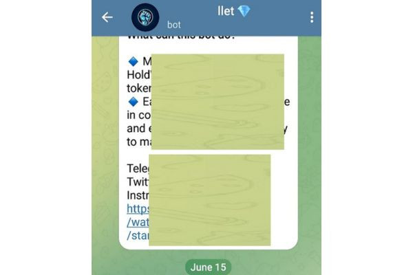 Cách copy link tài khoản Telegram người khác trên điện thoại bước 1