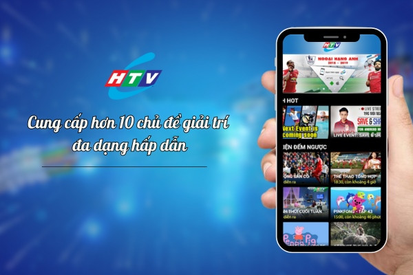 Cung cấp hơn 10 chủ đề giải trí đa dạng hấp dẫn