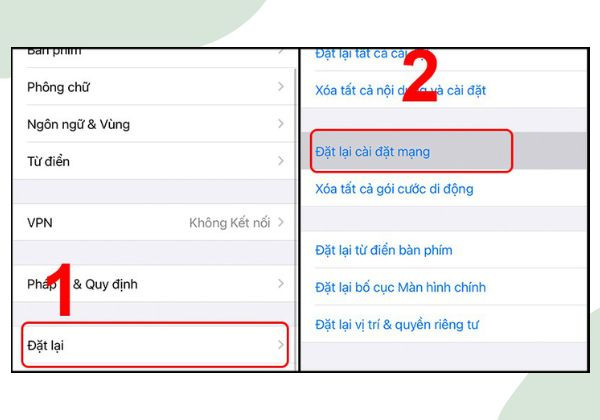 Đối với điện thoại