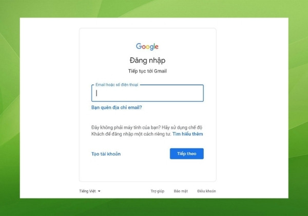 Đối với người dùng Gmail B1