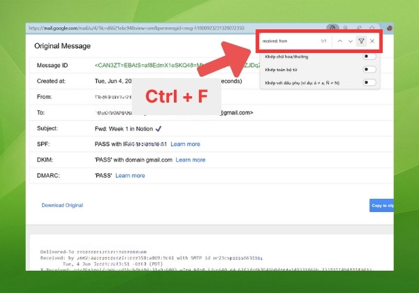 Đối với người dùng Gmail B4