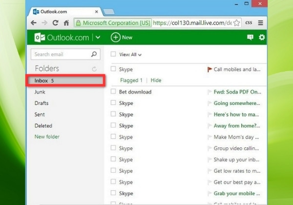 Đối với người dùng Hotmail B1