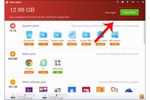 Download Clean Master trên máy tính bước 4