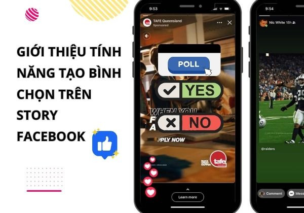 Giới thiệu tính năng tạo bình chọn trên Story Facebook