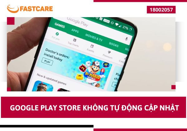Mẹo khắc phục lỗi Google Play Store không tự động cập nhật