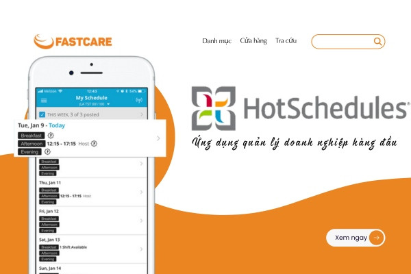 HotSchedules - Ứng dụng quản lý doanh nghiệp hàng đầu HotSchedules - Ứng dụng quản lý doanh nghiệp hàng đầu