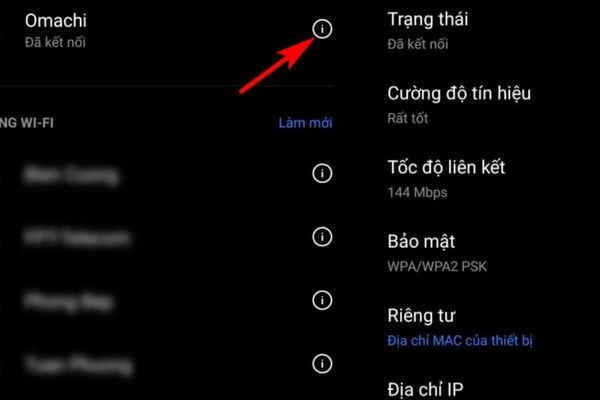 Hướng dẫn bạn cách đổi Google DNS Android bước 2