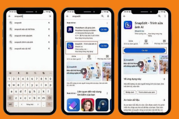 Hướng dẫn cách tải SnapEdit app trên Android Hướng dẫn cách tải SnapEdit app trên Android