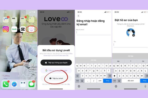 Hướng dẫn sử dụng Love8 bước 1 Hướng dẫn sử dụng Love8 bước 1