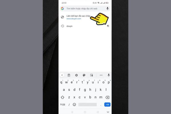 Hướng dẫn tải TikTok Trung Quốc đối với điện thoại Android bước 1