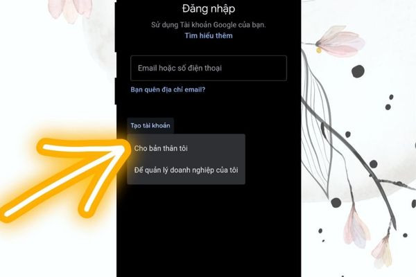 Hướng dẫn tạo Email trên Android bước 1 Hướng dẫn tạo Email trên Android bước 1